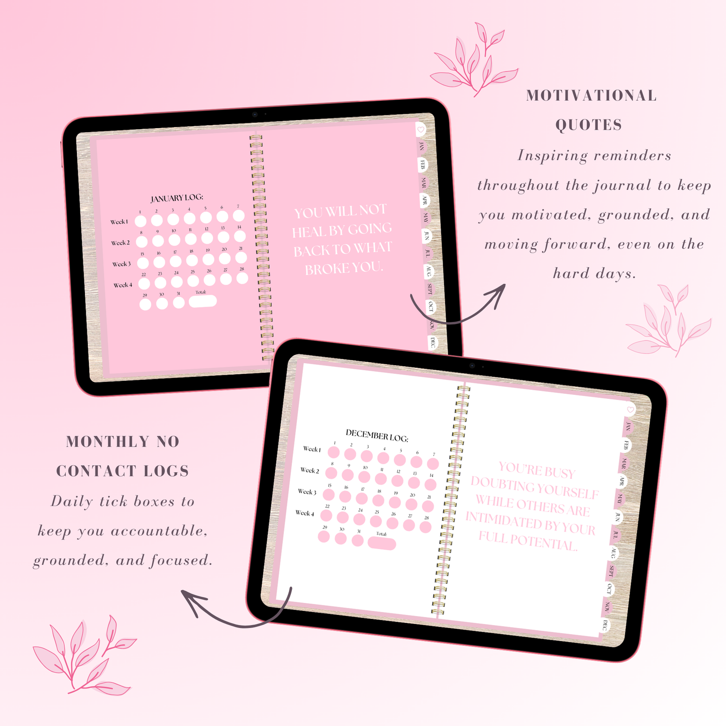 Digital No Contact Journal