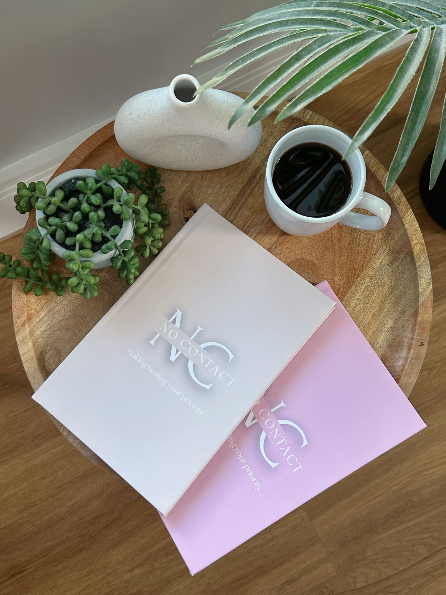 No Contact Journal - Pink and Cream Editions
