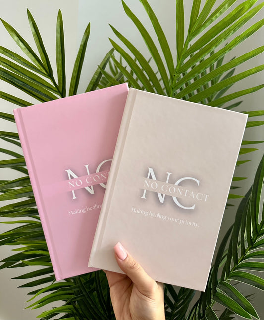 No Contact Journal - Pink and Cream Editions