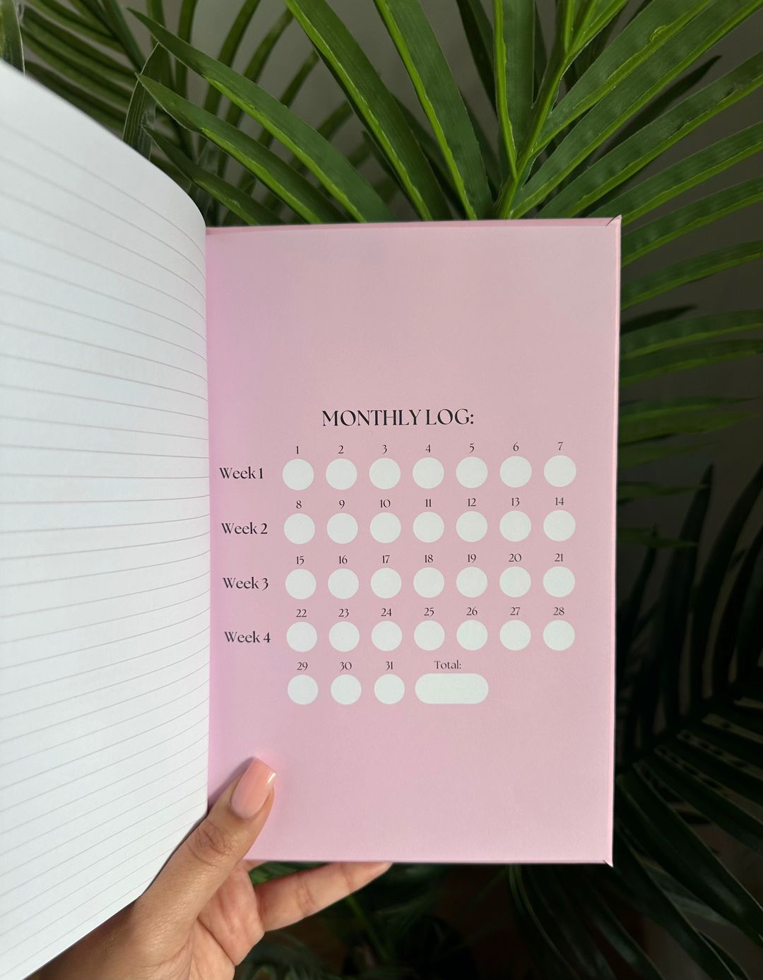 No Contact Journal - Pink and Cream Editions